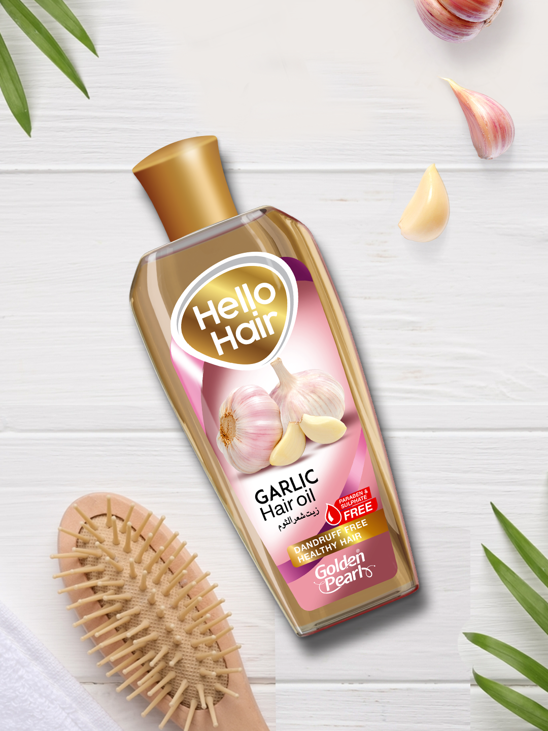 Hello Hair Garlic Hair Oil